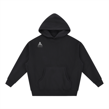 Overcrest Essential Oversized Boxy Fit Fleece Hoodie