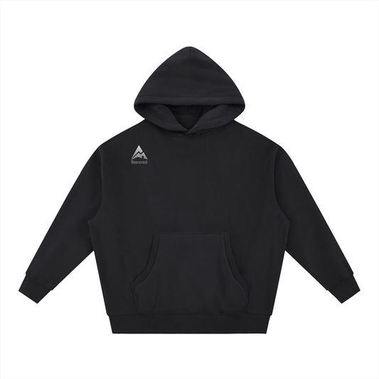 Overcrest Essential Oversized Boxy Fit Fleece Hoodie