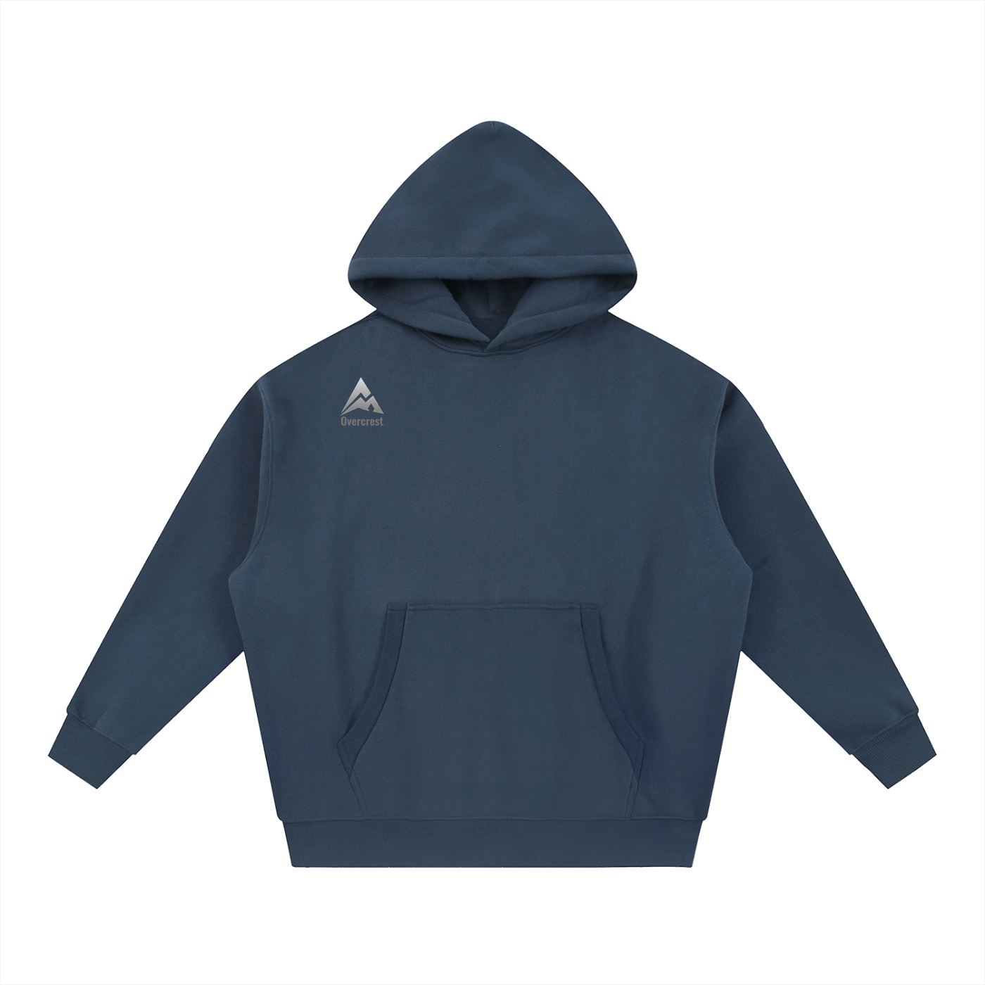 Overcrest Essential Oversized Boxy Fit Fleece Hoodie