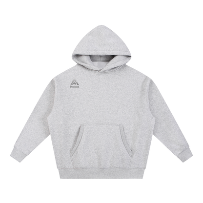 Overcrest Essential Oversized Boxy Fit Fleece Hoodie