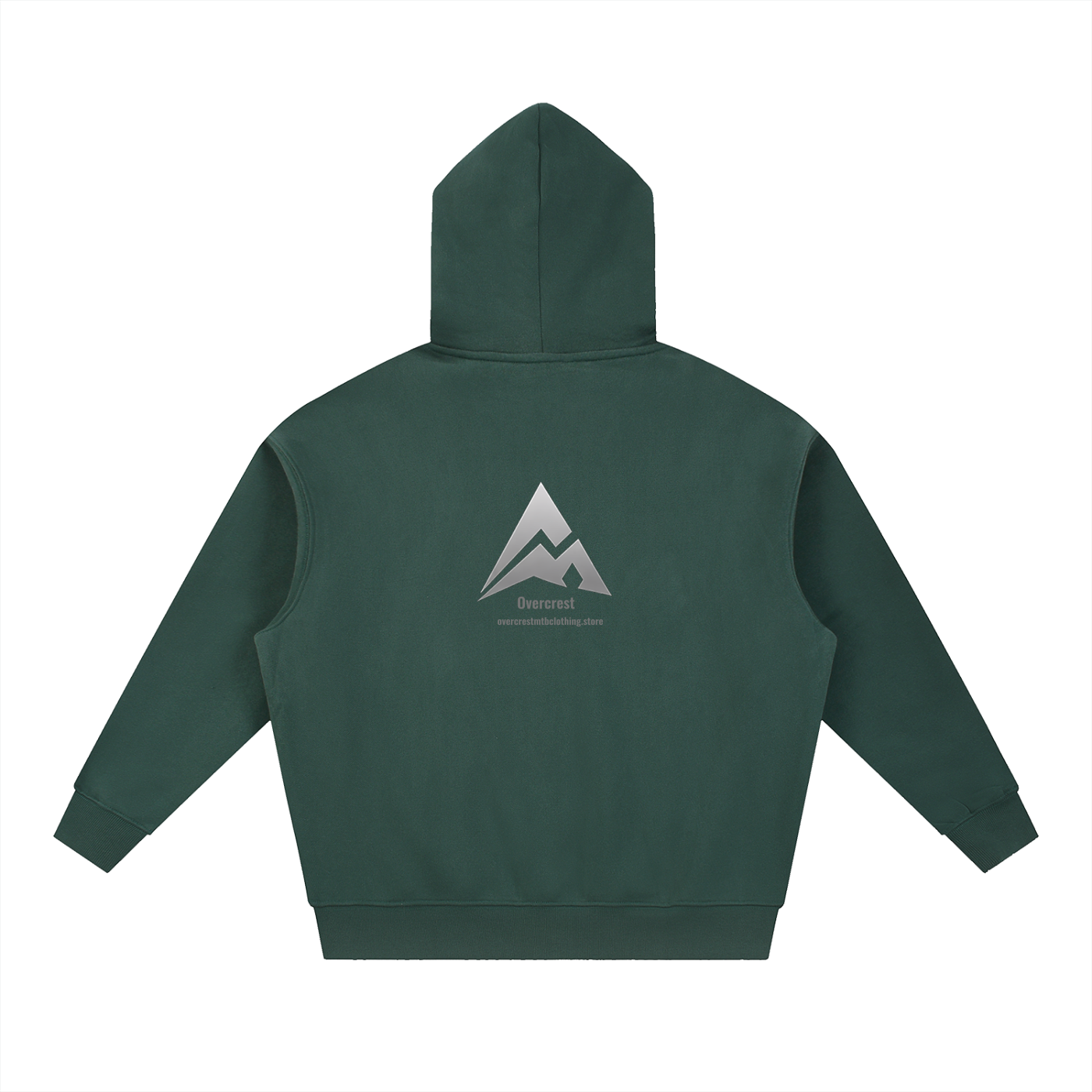 Overcrest Essential Oversized Boxy Fit Fleece Hoodie