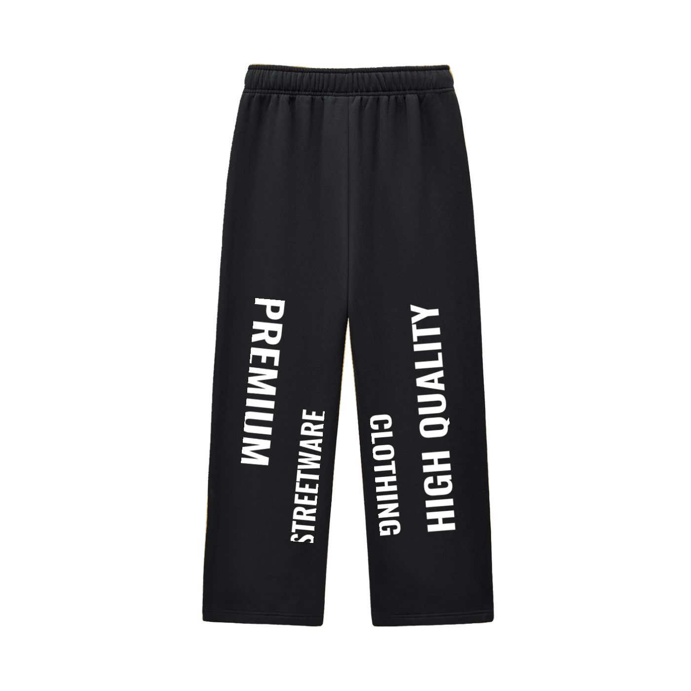 Contrast-Stitched Fleece Sweatpants
