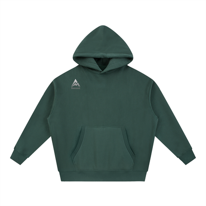 Overcrest Essential Oversized Boxy Fit Fleece Hoodie