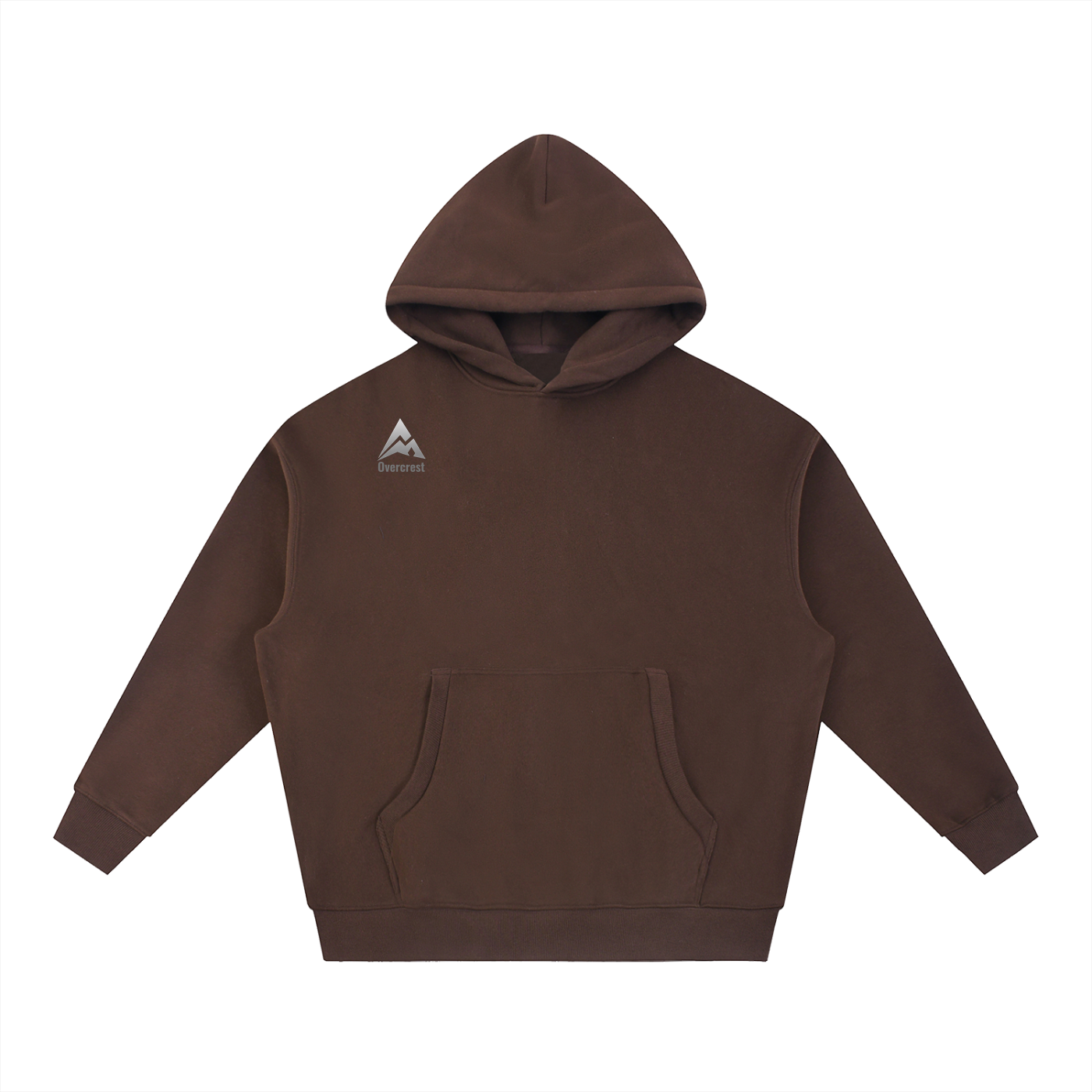Overcrest Essential Oversized Boxy Fit Fleece Hoodie