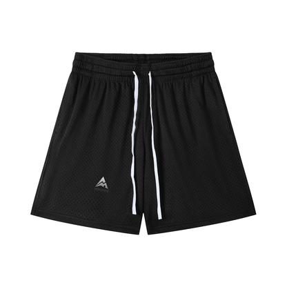Overcrest Mesh Drawstring Shorts