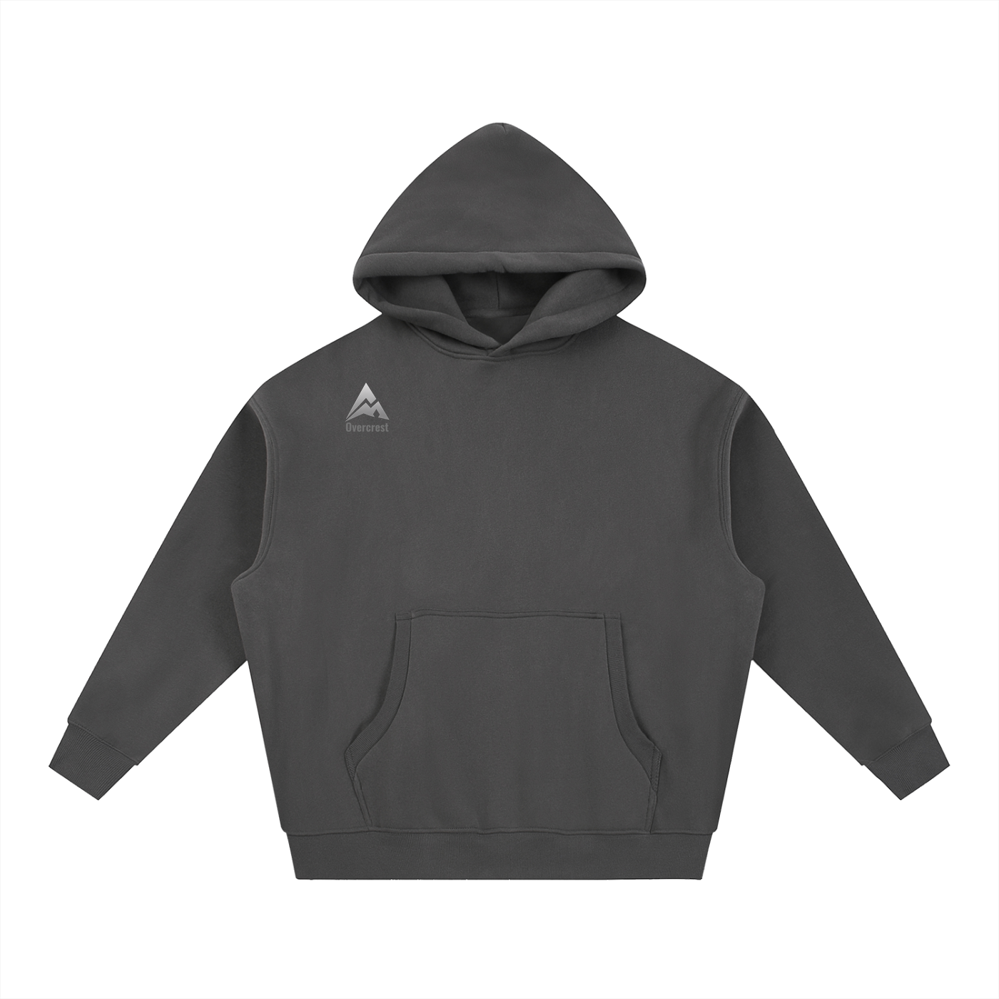 Overcrest Essential Oversized Boxy Fit Fleece Hoodie