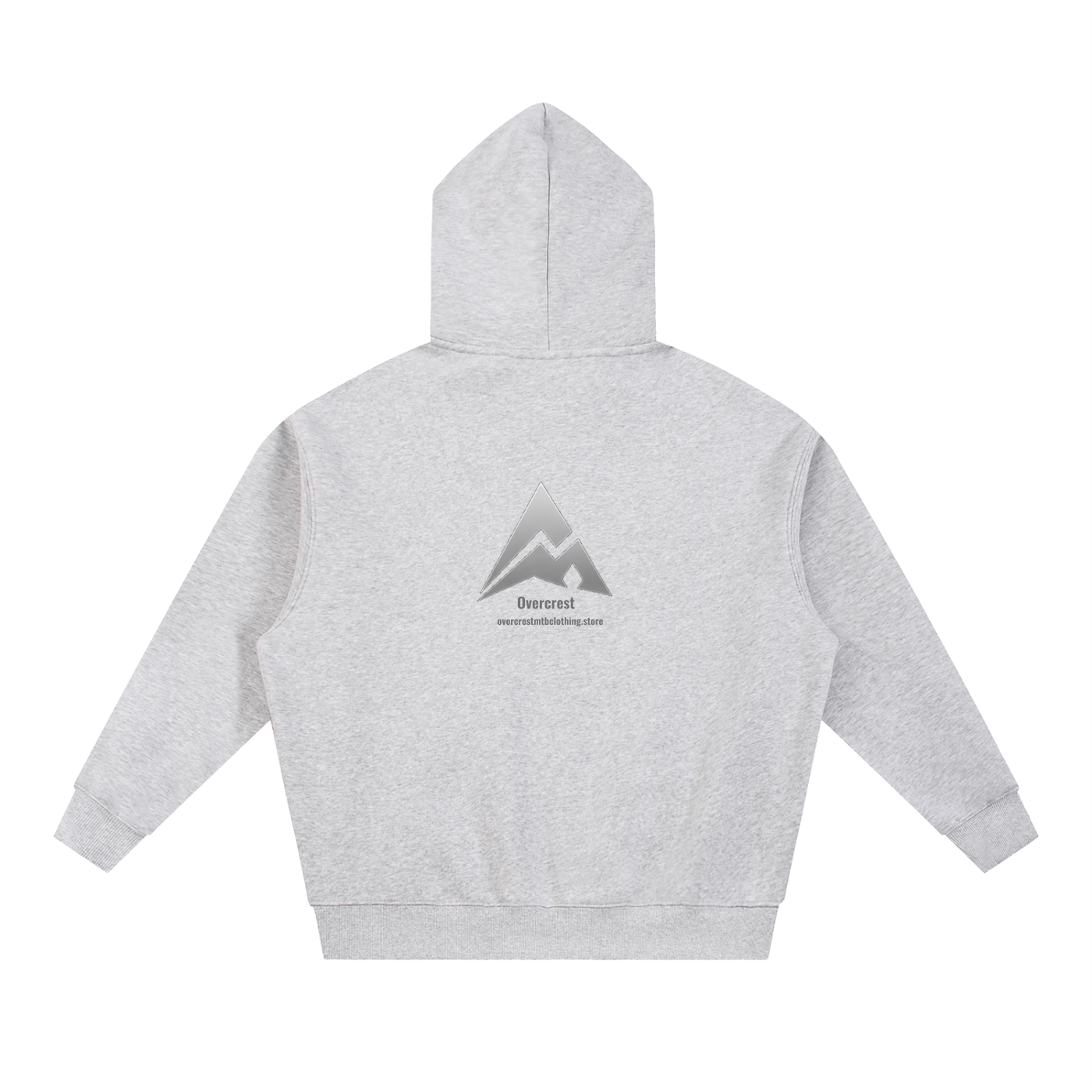 Overcrest Essential Oversized Boxy Fit Fleece Hoodie