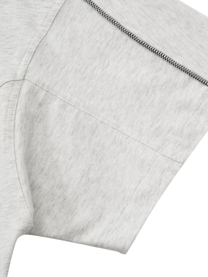 Overcrest Unisex Oversized Contrast Tape T-Shirt